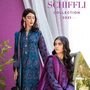GUL AHMED SCHIFFLI COLLECTION 2021 WHOLESALE